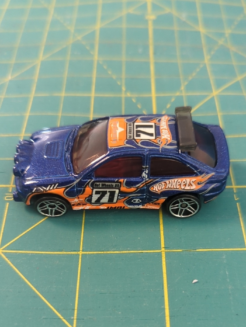 2005 Hot Wheels Escort Rally car